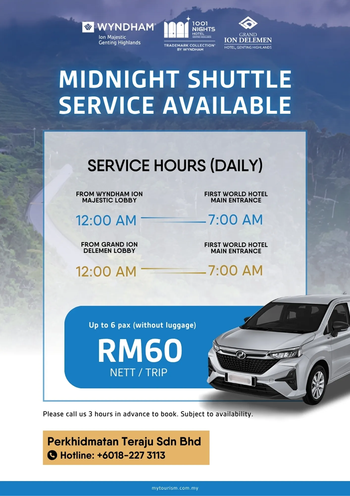 RM60 Midnight Shuttle WIM 1001