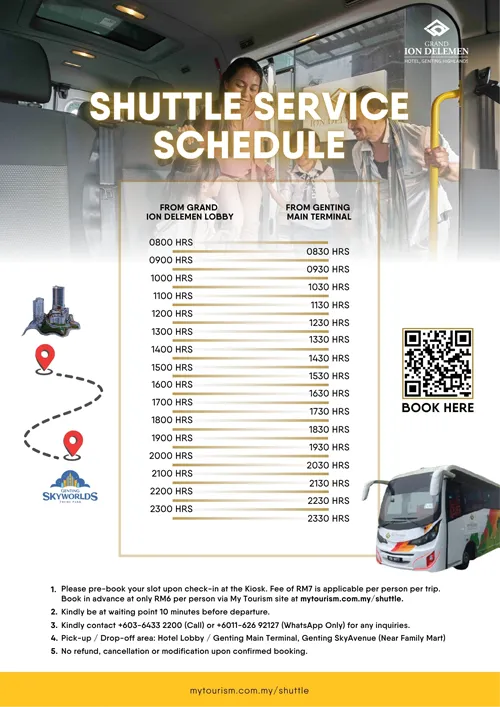 Shuttle Service Schedule GID_A4_Poster
